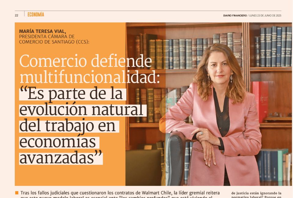 Comercio defiende multifuncionalidad: “Es parte de la evolución natural del trabajo en economías avanzadas