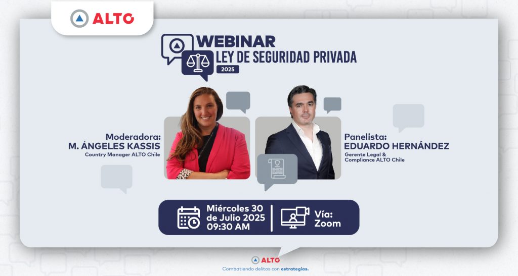 ALTO realizará seminario gratuito sobre la Ley de Seguridad...
