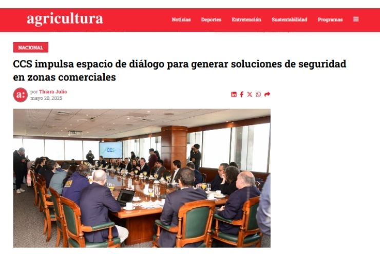 CCS impulsa espacio de diálogo para generar soluciones de seguridad en zonas comerciales