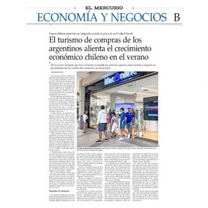 El turismo de compras de los argentinos alienta el crecimiento económico chileno en el verano
